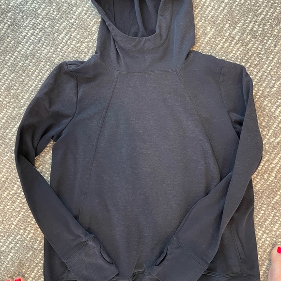 Women’s small sweaty Betty pullover navy/charcoal - Picture 3 of 5